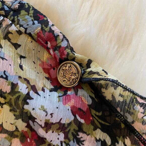 Express Floral Print Off Shoulder Mini Dress XS - Picture 4 of 11